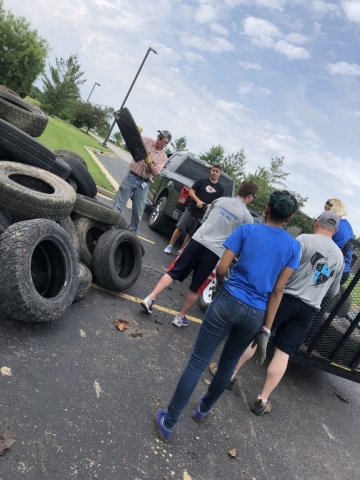 Tire Cleanup