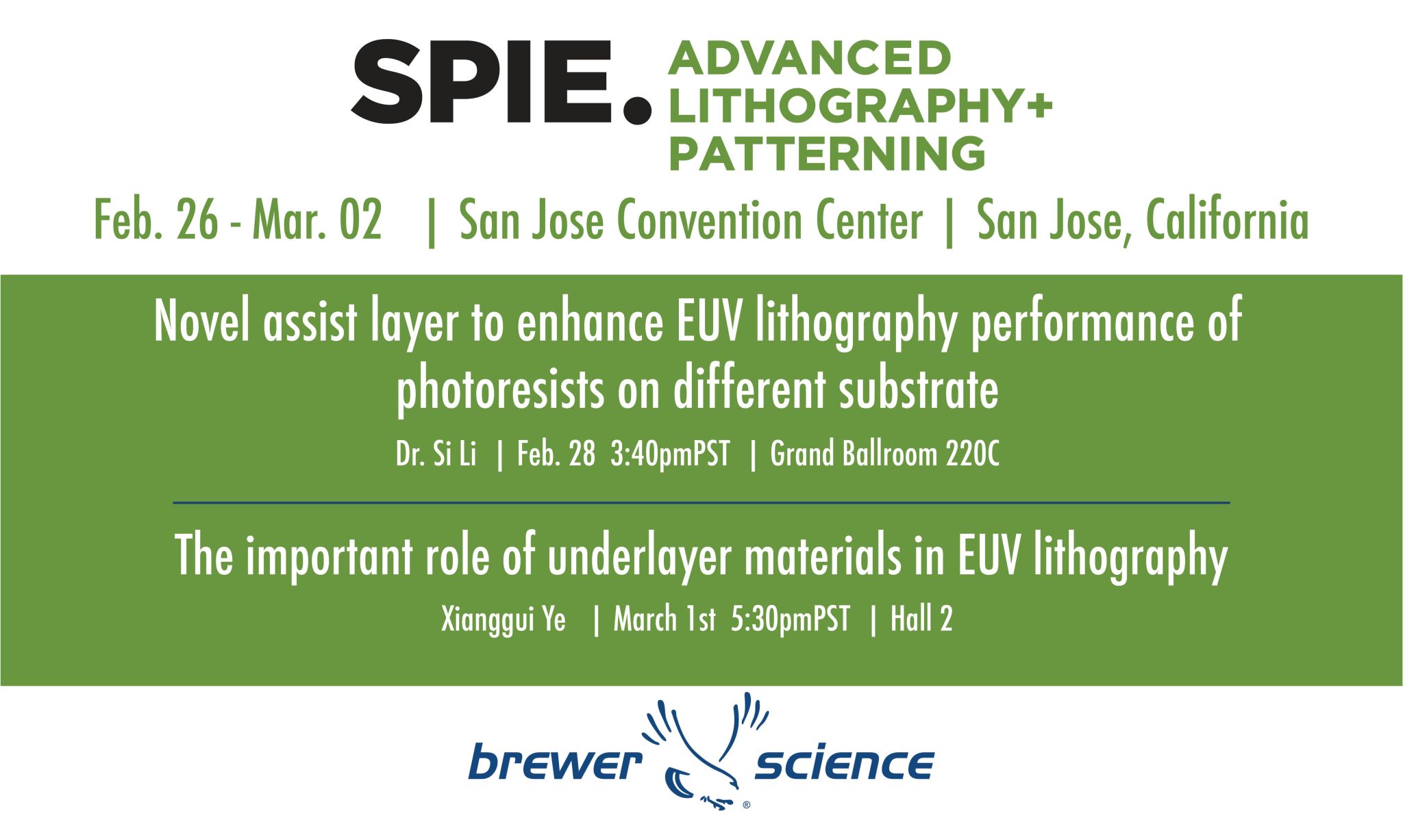 SPIE Advanced Litho Brewer Science